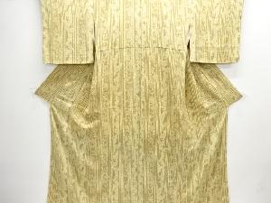 菊唐草模様小紋着物